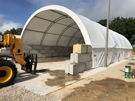 combination metal and fabric building|fabric storage buildings.